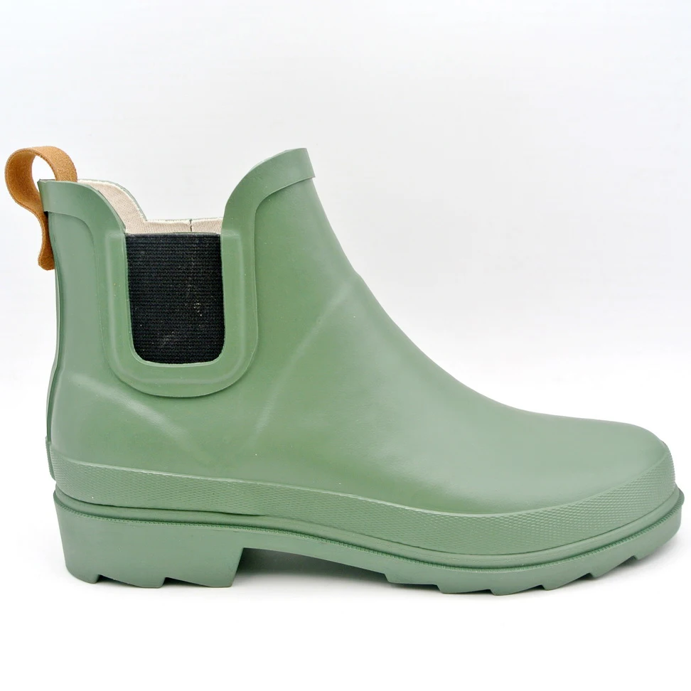 chelsea rain boots green