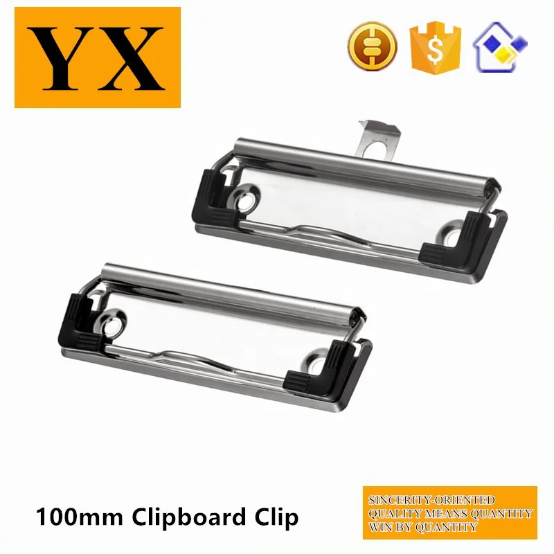 Высокое качество металла папка меню буфер обмена зажим для бумаги