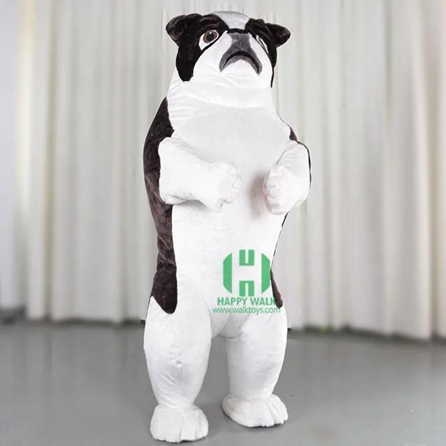 Adult Size French Bulldog Inflatable Mascot Costume for Sale