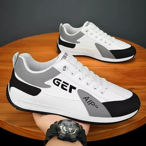 New Spring and Autumn Collection Winter Fashion Trend Men's Anti-Slippery Lace-Up Running Shoes  Mens Casual Shoes