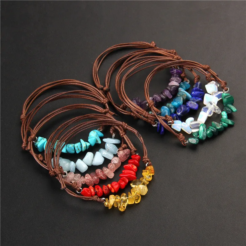 Leather Cord How To Make An Adjustable Bead Bracelet Braided