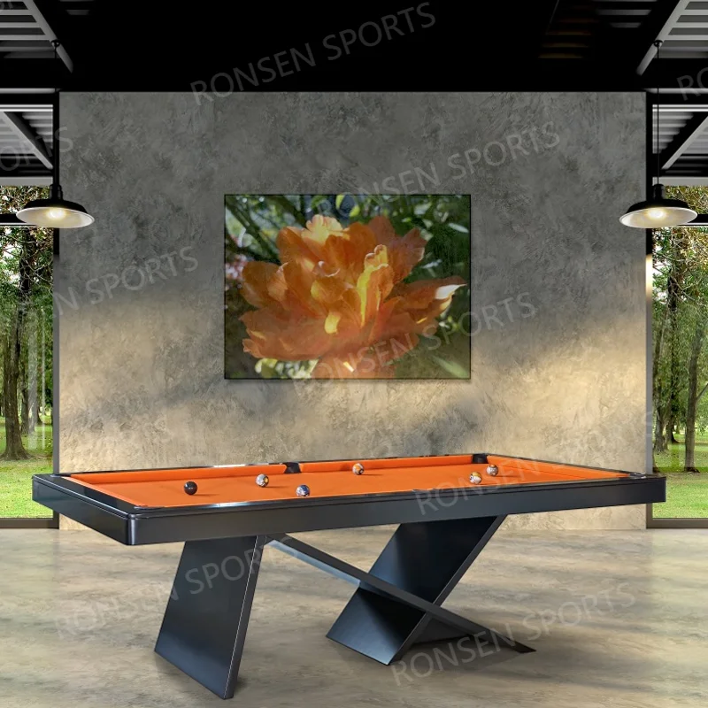 Competitive Price and Low Cost Shipping Billiard Game Pool Table Size 7ft 8ft 9ft with Solid Wood and Slates for Sale