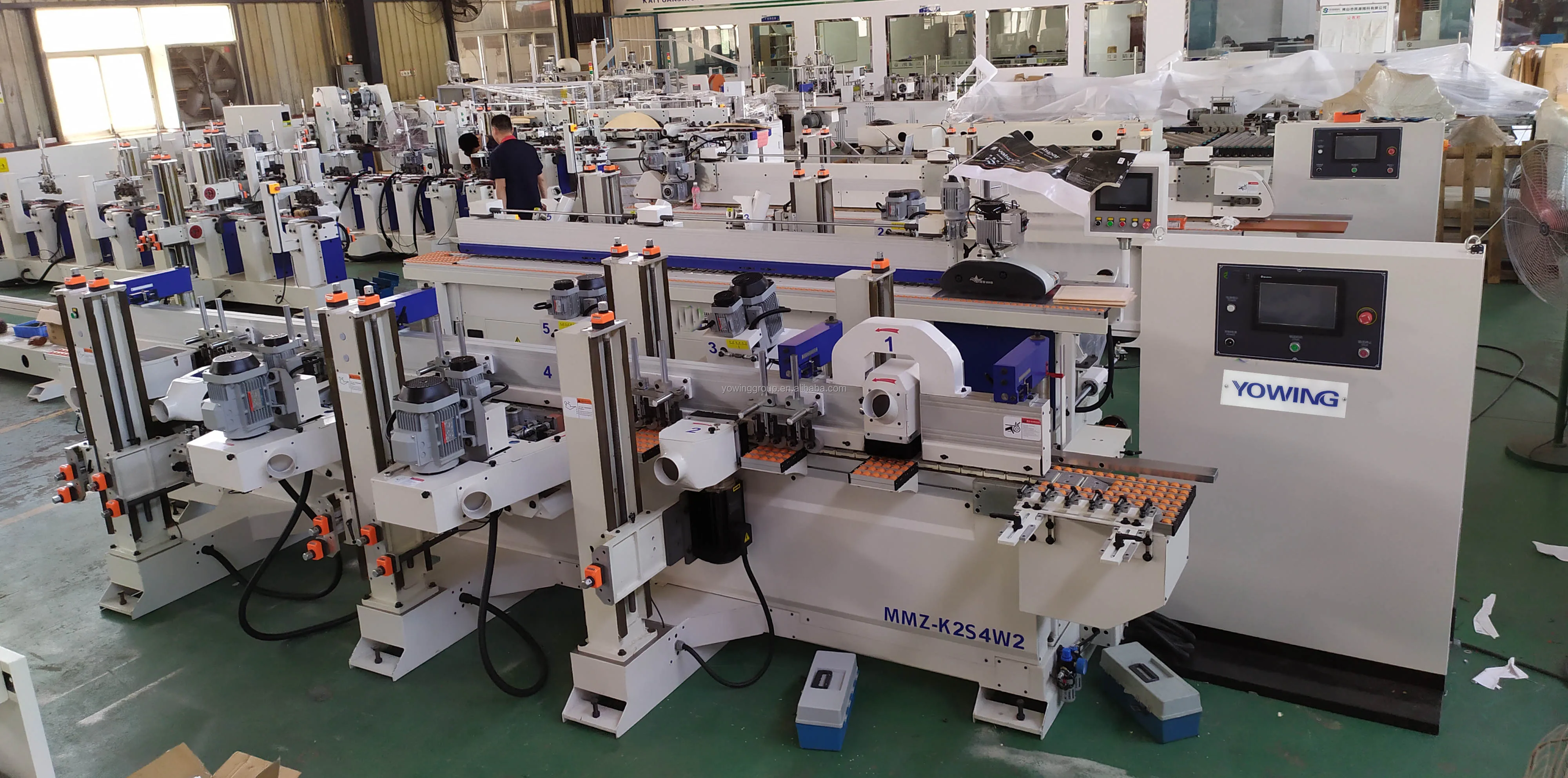 Automatic Double Sides Oscillating Edge Sanding Machine Sander
