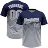 Navy Blue and Gray