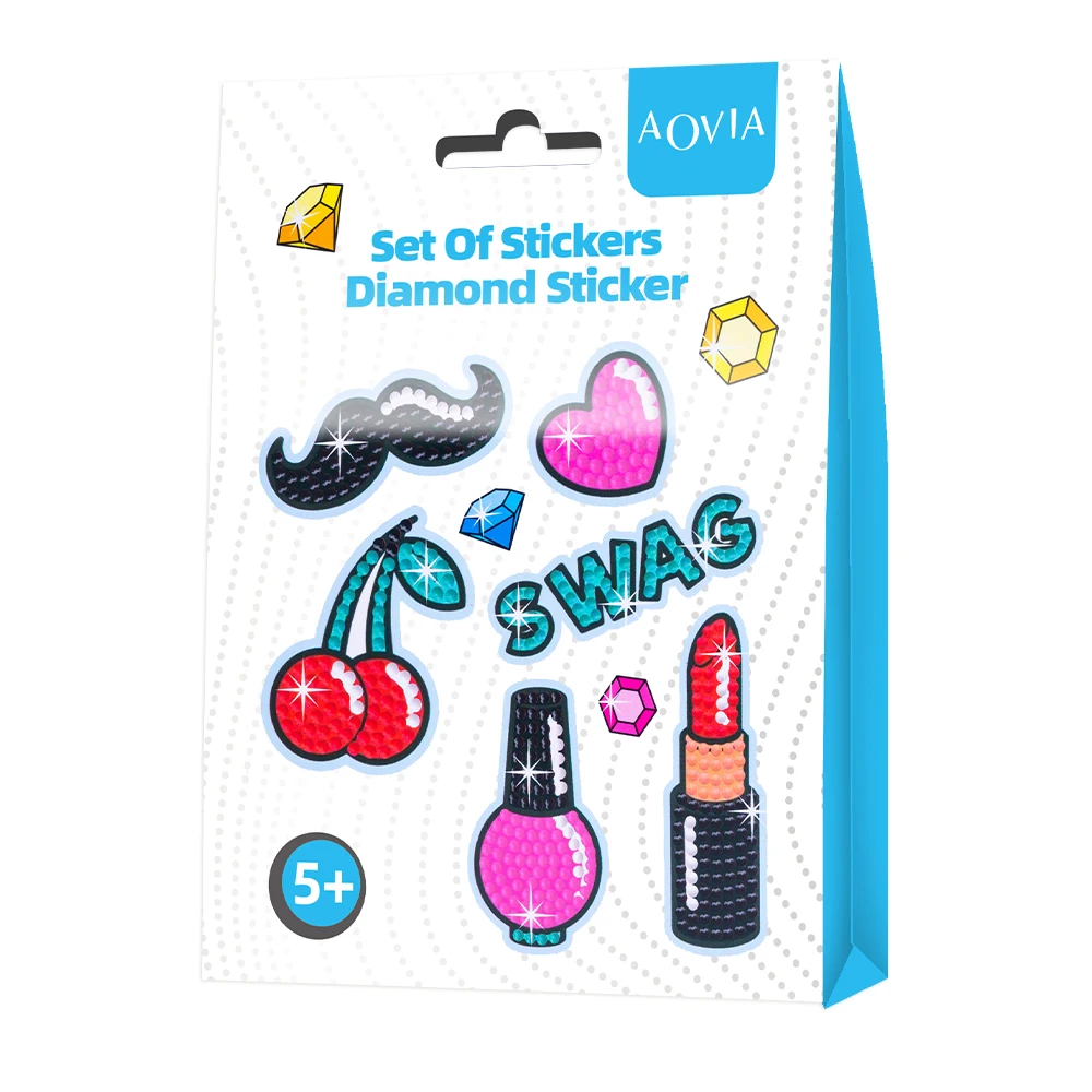 5d Diamond Painting Stickers For Kids And Adults Easy To Diy Creative