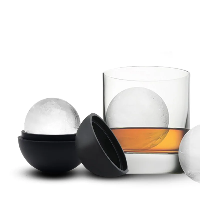 1pc Silicone Ice Ball Mold, Whiskey Ice Cube Maker