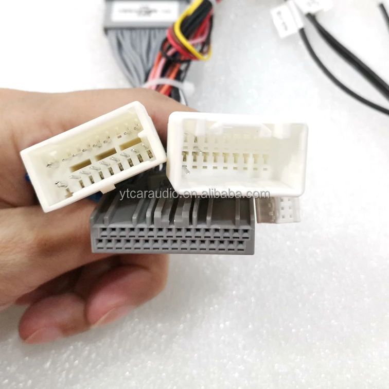 Car Wiring Cable Adapter Canbus Decoder for Mitsubishi Pajero 4WD 2018 2019 2020 Power Wiring Harness With Canbus Box