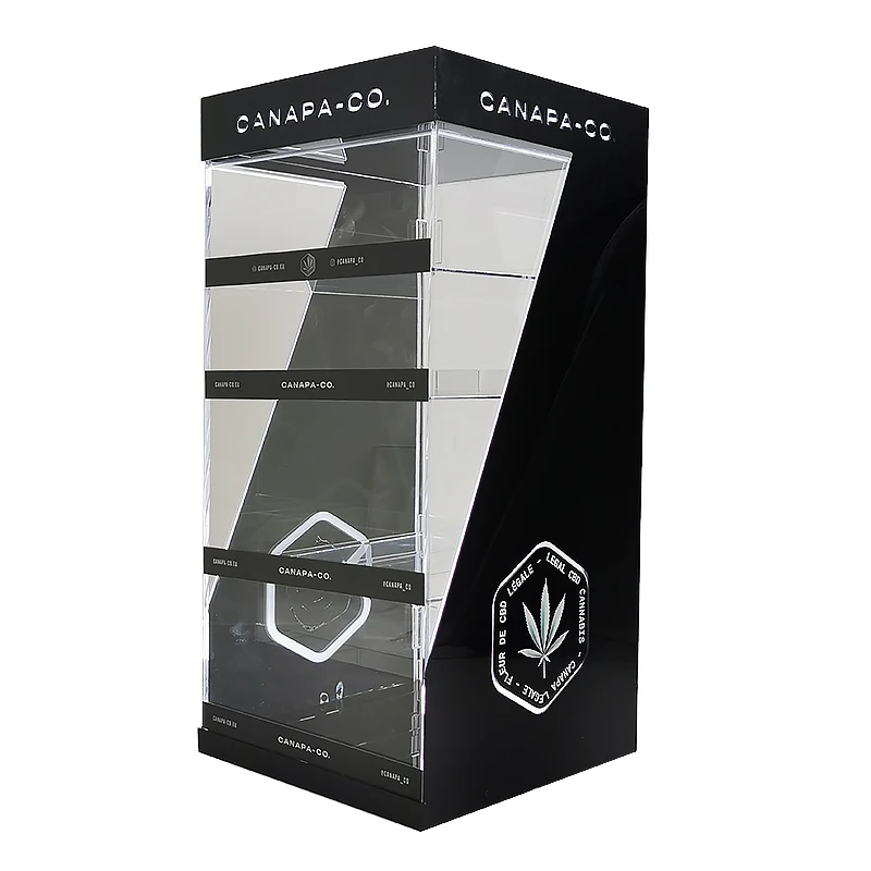 Samtao Custom Acrylic Display Stand LED Light Acrylic Display Stand  Smokeless Tobacco Shop Wholesale Cigarette Display Rack