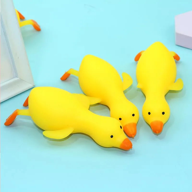 2022 Mini Small Duck Fidget Squeeze Toys High Quality Cute TPR Squishy Mochi Toy Animal for Kids