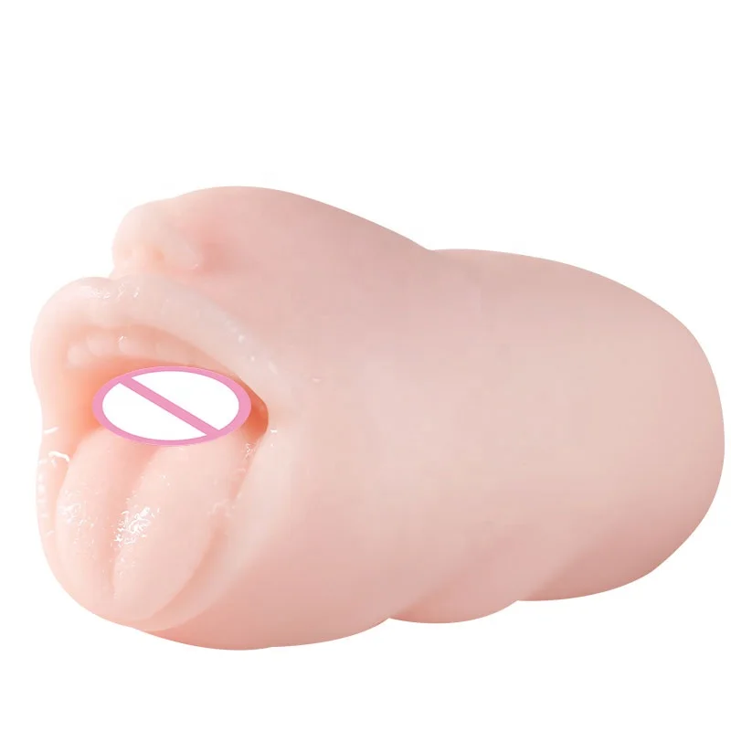 Netphi Adult 3D Textured Oral Strong Suction Channel TPE Material Vagina Sex Doll Realistic Male Masturbation Cup for Men Toys