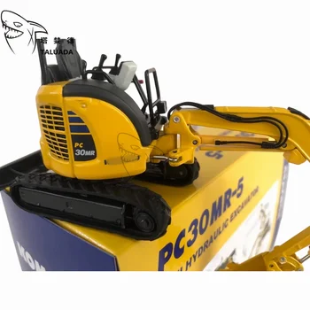 TALUADA Komatsu PC30MR-5 Mini Excavator Model - 1:32 Scale