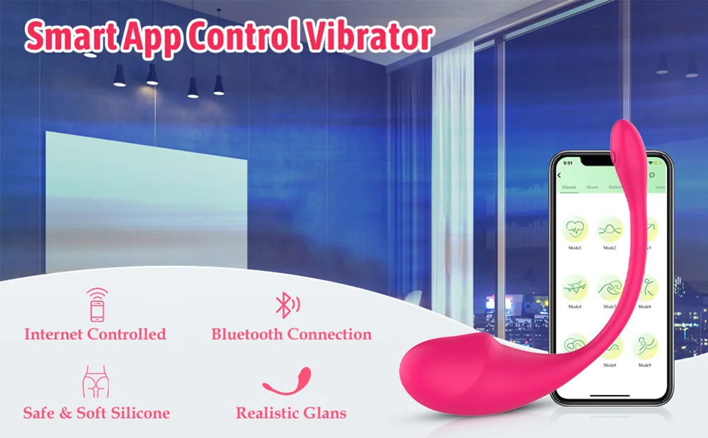 Hot-Selling APP Wireless Remote Control Vibrating Vagina G-spot Panties Shark Stimulator Sex Toys for Women Jumping Egg Vibrator