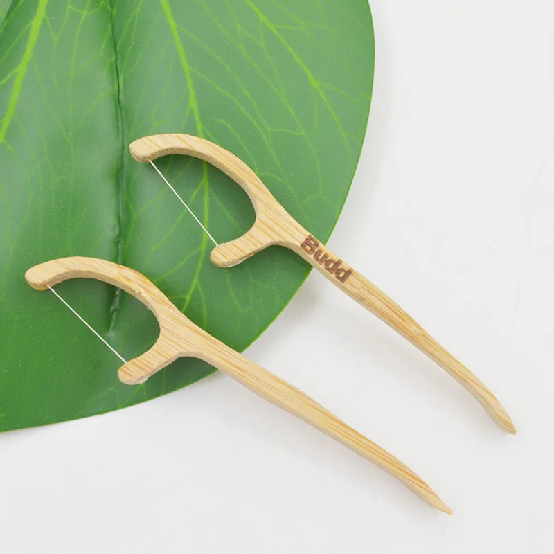 Chinese Supplier Hard Long Handle Y Shape Recyclable Wooden Dental