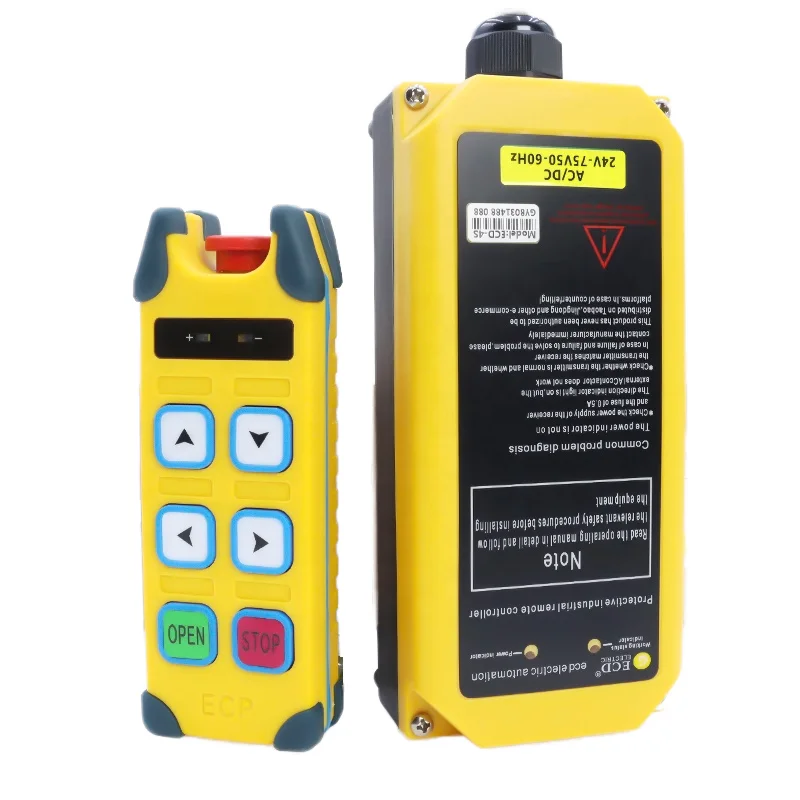 ECD IP68 Waterproof Wireless Crane Remote Control 100