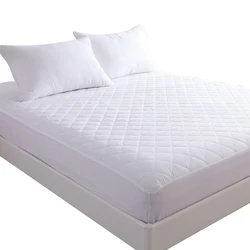 Premium Quilted Fitted Mattress 4-layer Breathable Noiseless 100% Waterproof comfortable Mattress Pad
