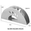 Silver holder/holes