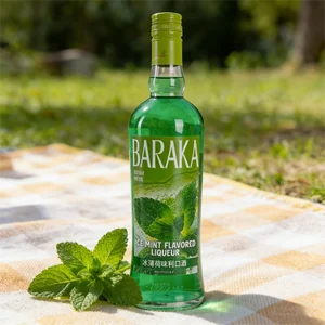 Bulk Wholesale 700mL 16% ABV Mint Liqueur | Premium Herbal Liqueur for B2B & Cross-Border Trade