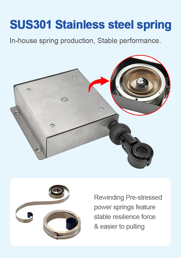 Spring Reel Balancer EV Cable Retractor - Efficient Cable Management