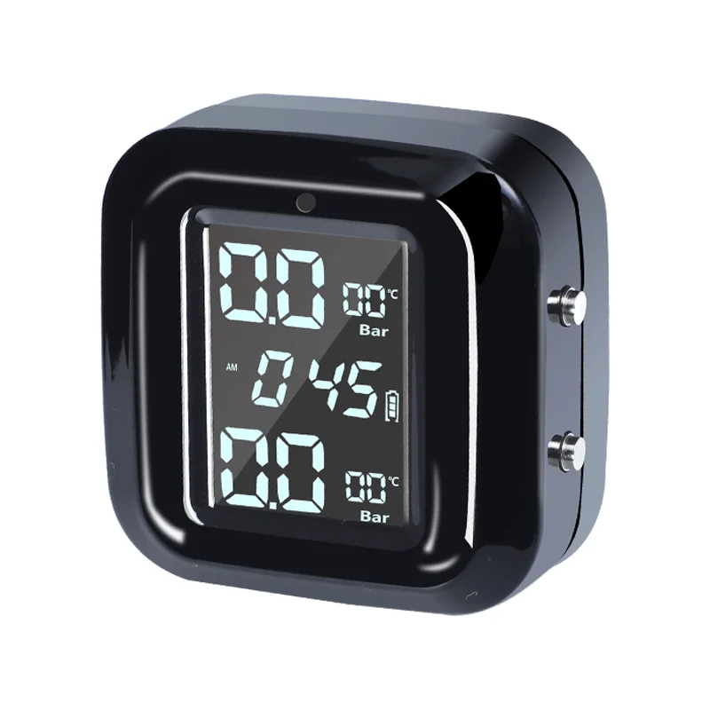 Датчик давления в шинах для мотоциклов TPMS с цифровым дисплеем режиме реального времени