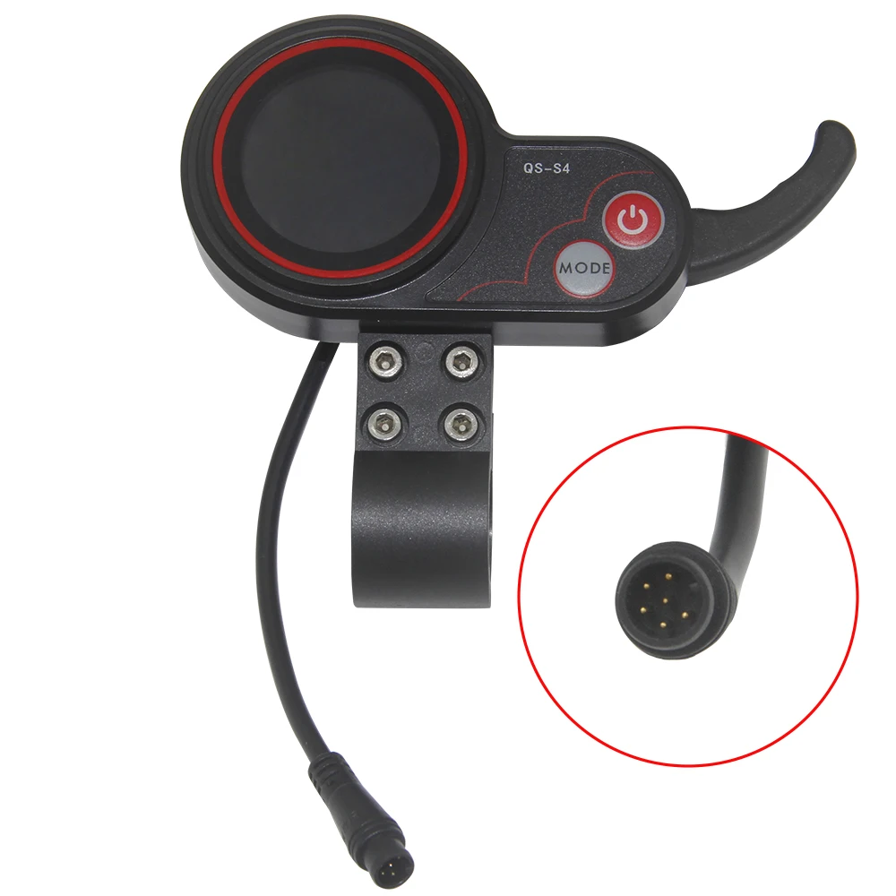 DC 52V 23A Brushless Motor Controller for Electric Scooters EBike Conversion Kit with QS-S4 LCD Electric Bicycle Controller