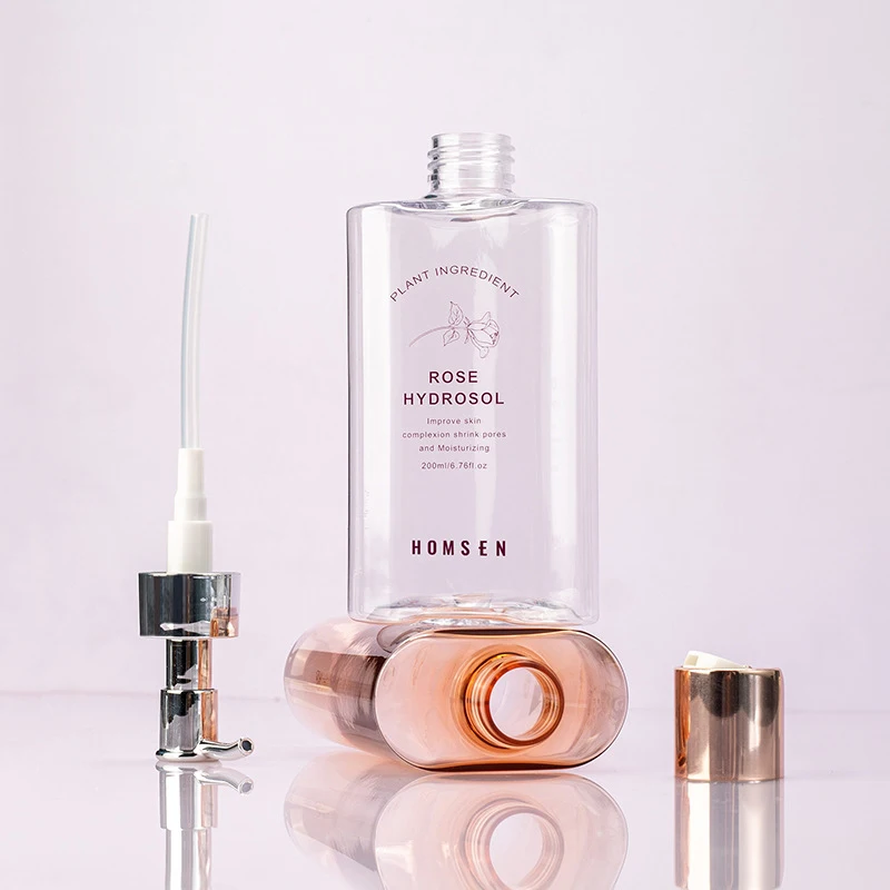 Factory New Design Luxury Plastic Empty Shower Gel Shampoo Bottle With