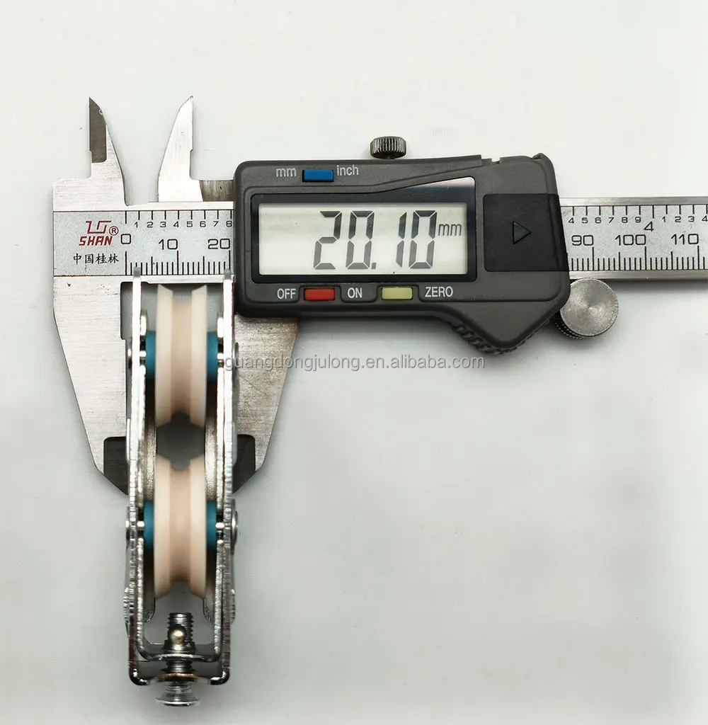 Heavy Duty Sliding Window Roller with 15-25 Days Delivery 1000 PCS MOQ and 1 mm Thickness