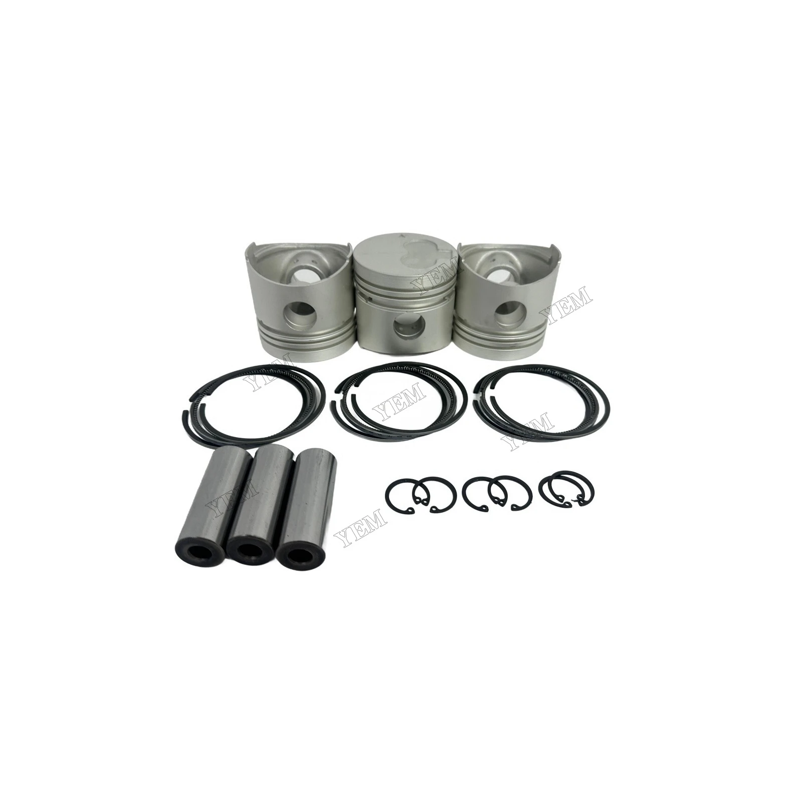 Piston Kit With Piston Rings Suitable for Mitsubishi K3E Industrial Machinery Spare Parts