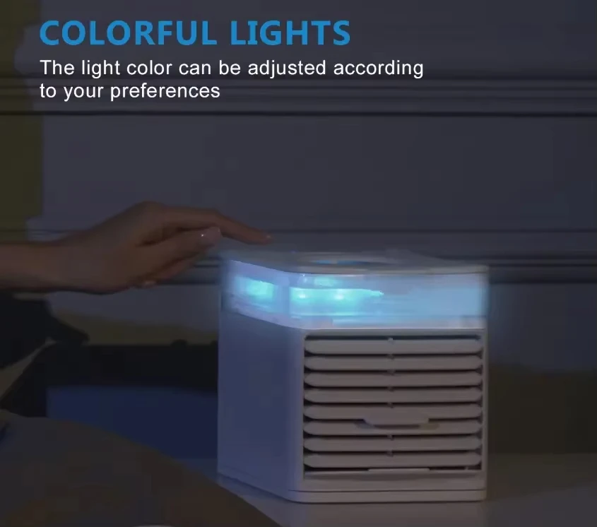 Portable Air Conditioner, USB, Battery, ABS+PP - detail 8
