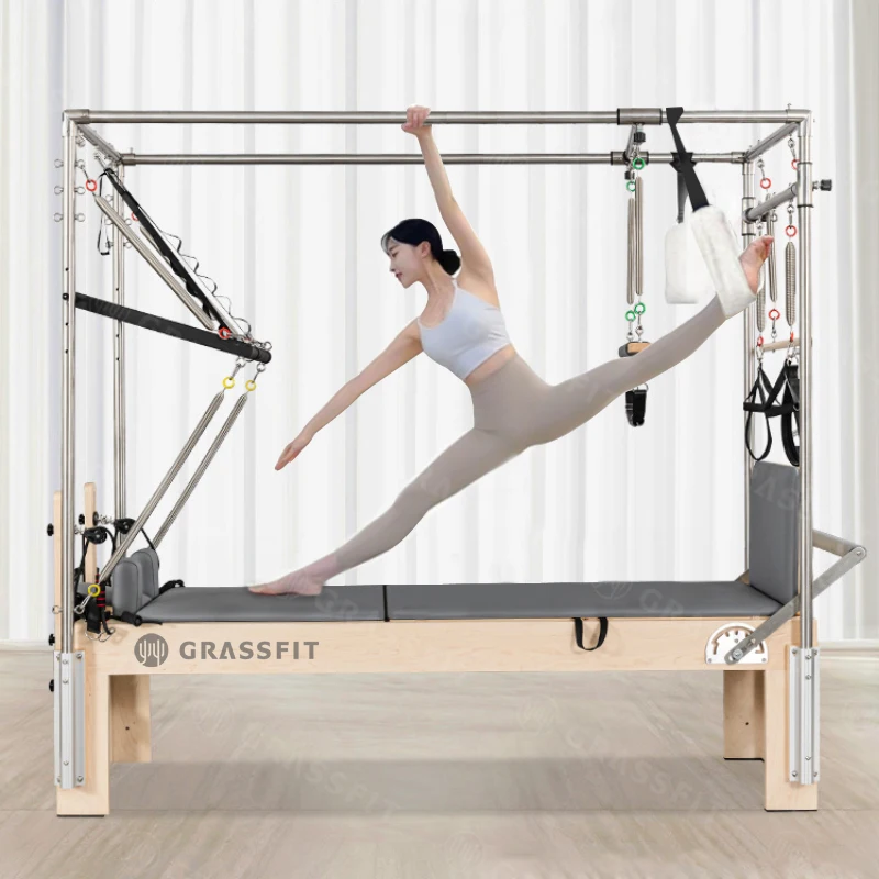 Yoga Health Body Building Wood Training Equipment Half Trapeze Pilates ...