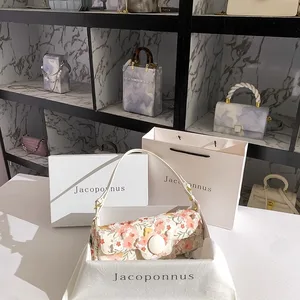 2023 New Fashion High Quality Luxury Women's Shoulder Bag Hand-Embroidered Factory Wholesale Low MOQ for Summer Season