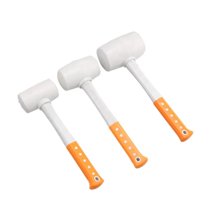 Installing Hammer Rubber Mallet for Ceramic Tile Floor Installation