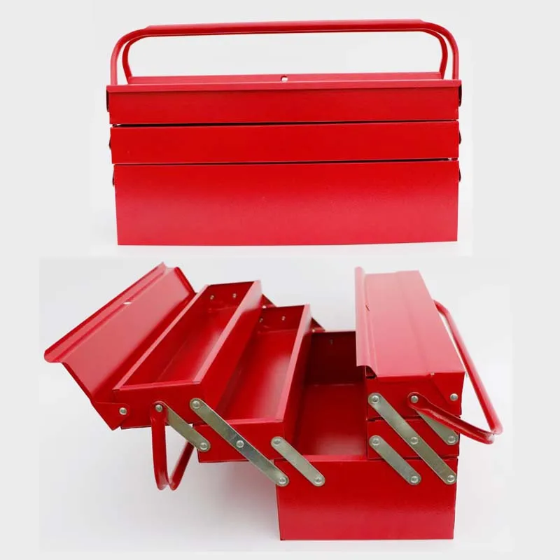 Metal Machine Tool Box With Lock Professional Tools Storage Box With