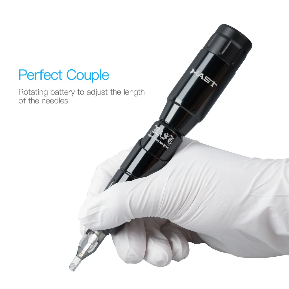 卸売プロ用マストツアー タトゥーマシンペン ワイヤレスバッテリー電源