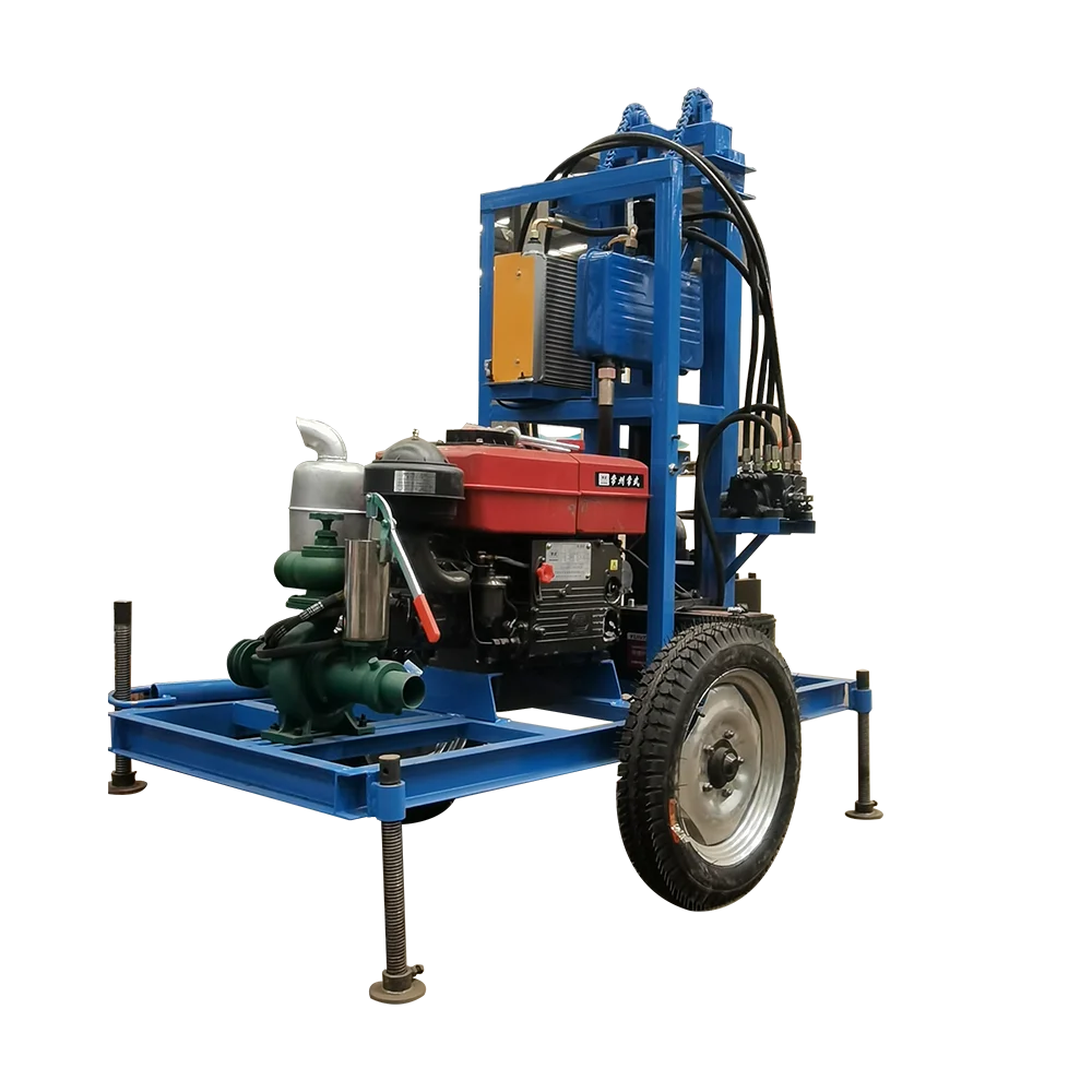 100m Bore Water Well Drill Rig Machine Price diesel Water Well Drilling Machine for Sale