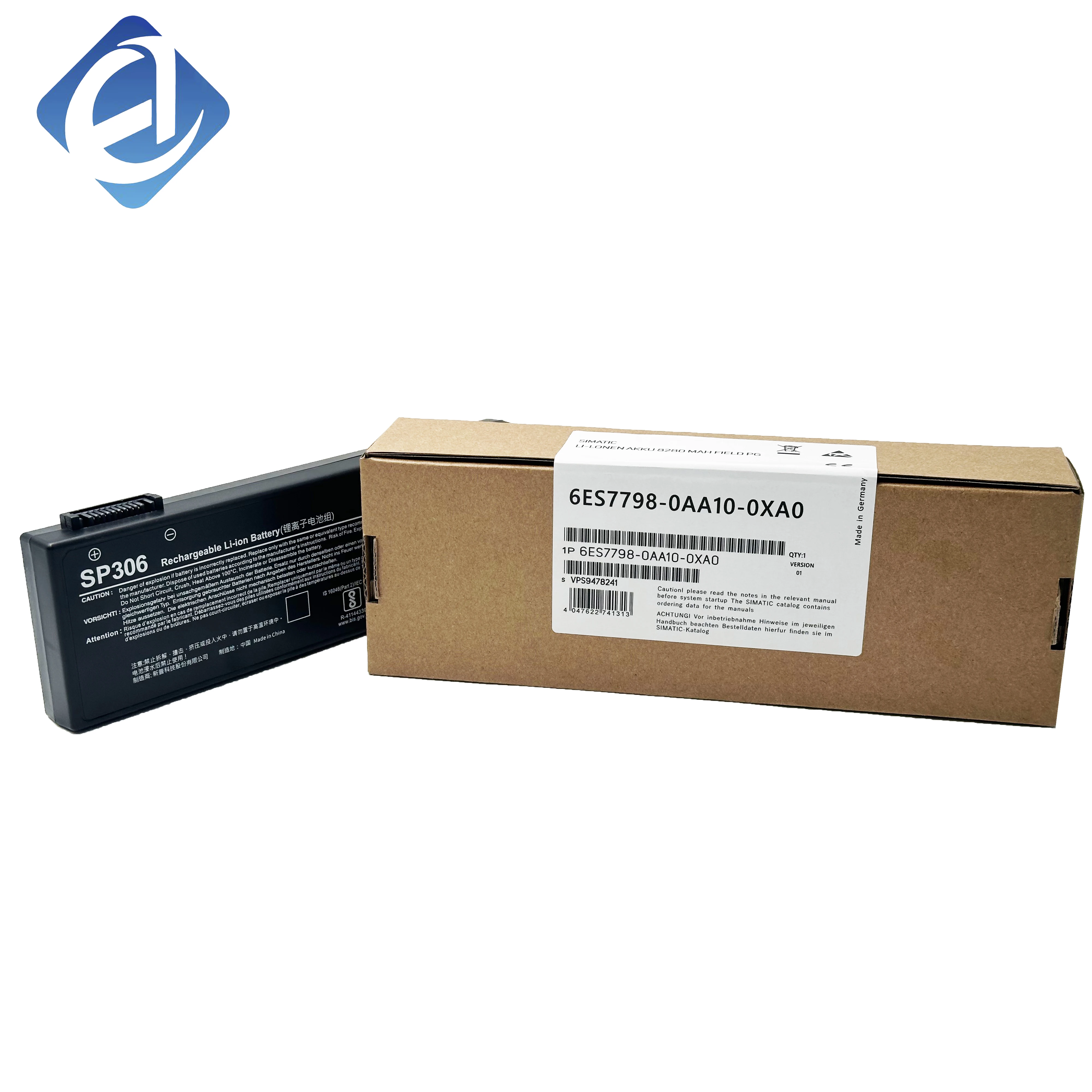 New Original 6ES7 798-0AA10-0XA0 6ES7 798-0AA10-0XA0 Siemens memory card reader adapter, dedicated for S7-300/400 PLC program data reading and writing. Supports stable data transmission, 