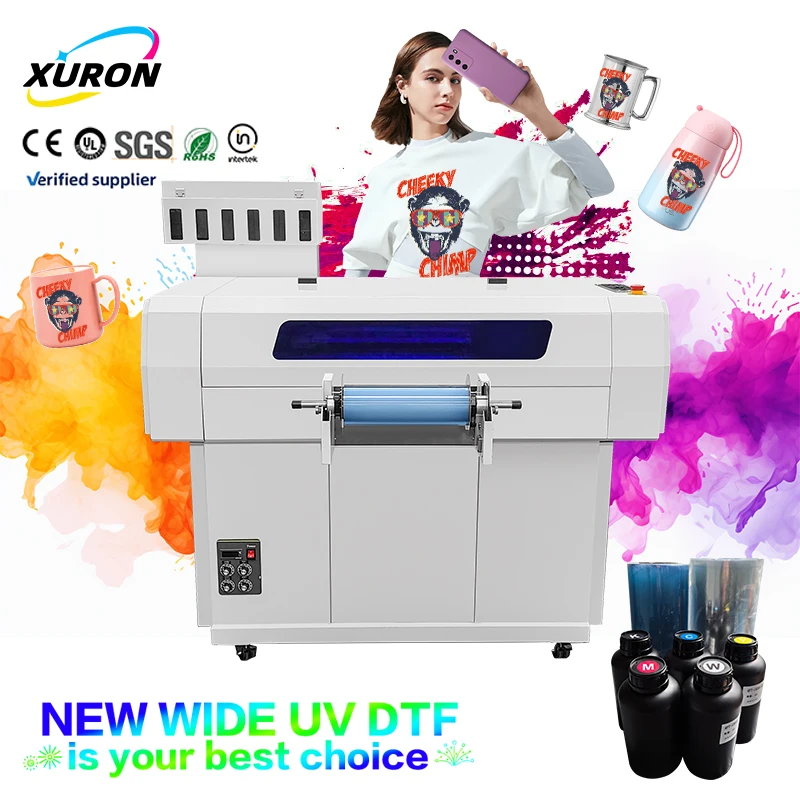 High-Resolution Multisurface Brilliance UV DTF Printer New Condition Multifunctional with Pigment Ink Ceramics Plastics Textiles