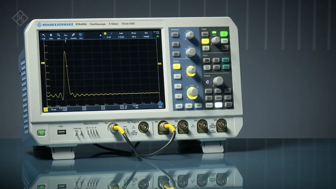 R&s Mxo 4 Oscilloscope 500 Mhz To 1.5 Ghz 4 Channels 5 Gsample/s R&s