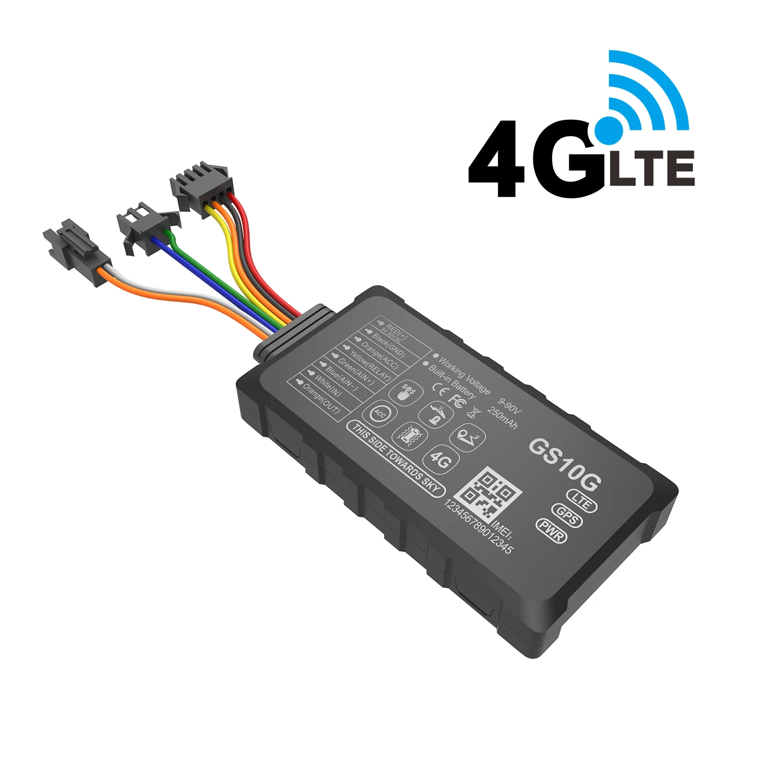 Real-Time 4G Vehicle GPS Tracker Smart Fleet Management Solution for Cars Live Fleet Tracking Device with 1 Year Roof Placement