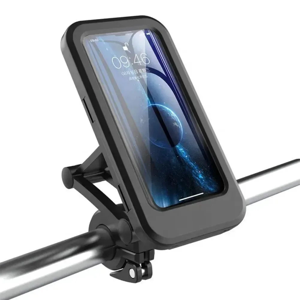 360 Degree Motorcycle Bike Bicycle Phone Holder Stand Mount Waterproof Folding Adjustable Outdoor Mobile Phone Holder Stand