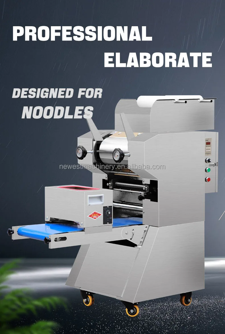 Semi Automatic Compound Pressing Shaved Noodle Soba Ramen Press Noodle