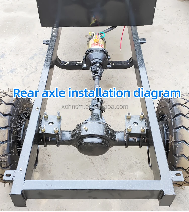 90cm OEM Modified Trike Rear Axle with Mechanical Brake
