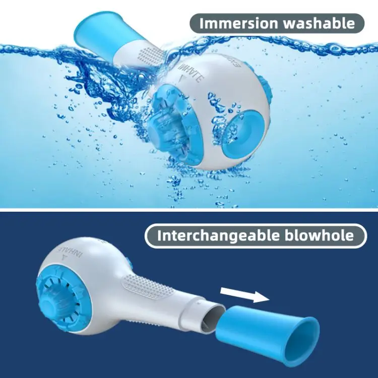 Portable Adjustable Deep Breathing Exercises Trainer Sporting Goods