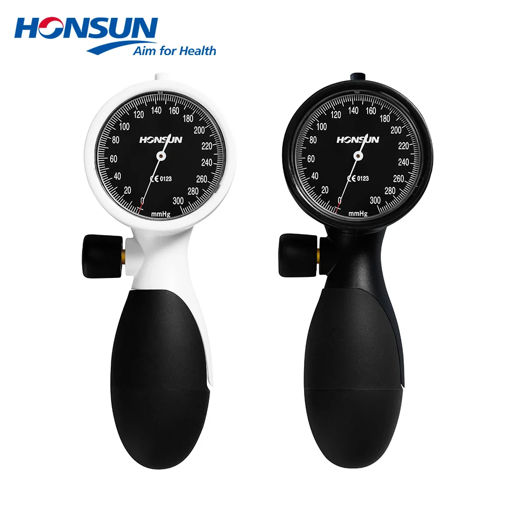HONSUN HS-50E Upper Arm Manual BP Aneroid Sphygmomanometer Kits With Rappaport Stethoscope