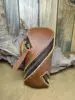 Cheval fou marron