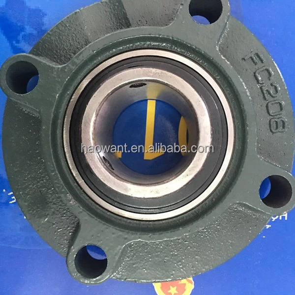 China Agriculture Bearing Size 40x49.2x145mm UCFC208 Pillow Block Bearing for Heavy Machinery