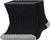Black terry socks