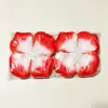 Bright red trim (1000 pieces per pack)
