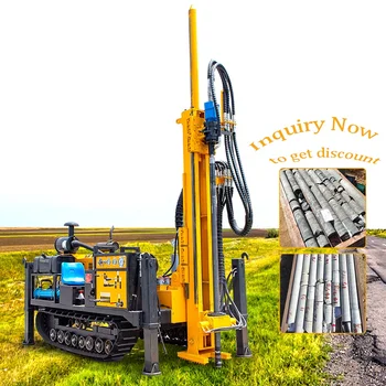 Full Hydraulic diamond core drilling rig core sample geotechnical drill rigs for sale with NQ and BQ