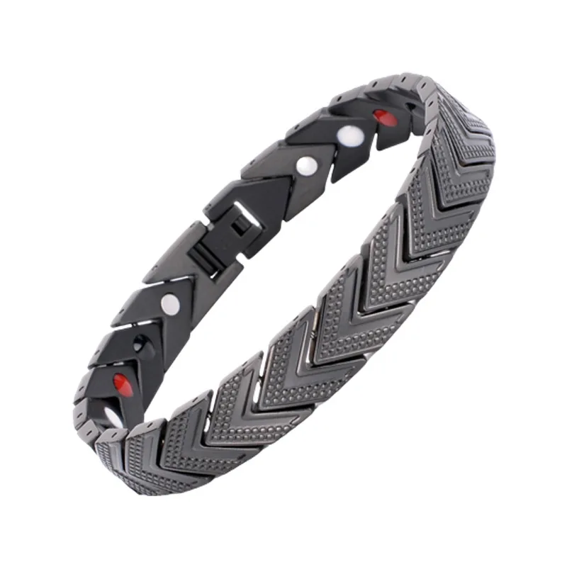 Health Care Magnetic Bracelet for Women Stainless Steel Energy Bangle  Bracelets Health Therapy Arthritis Fashion Man Bracelet