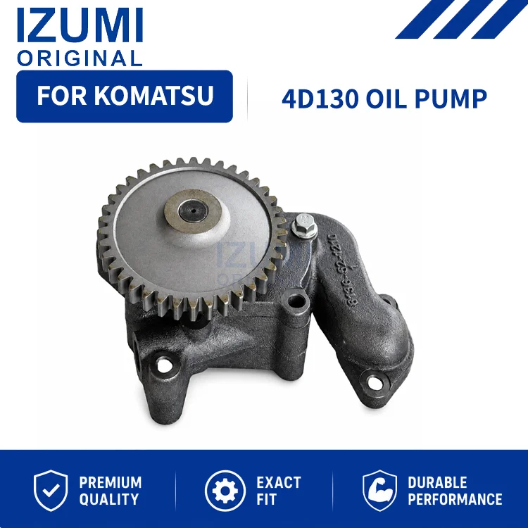 IZUMI ORIGINAL 4D130 Oil Pump diesel engine parts for Komatsu Construction Machinery Industrial Equipment